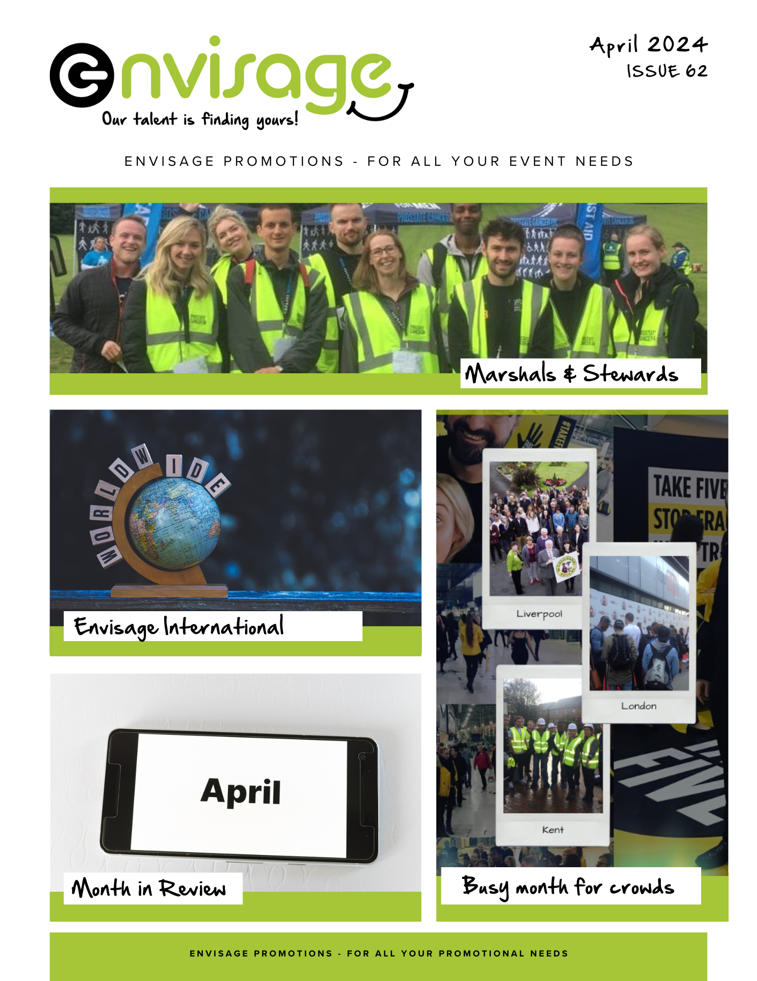 envisage newsletter April 2024