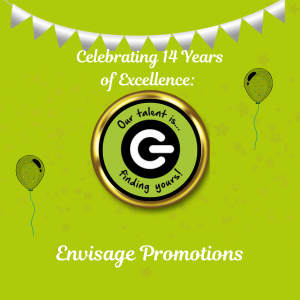 Celebrating 14 Years of Excellence Envisage Promotions