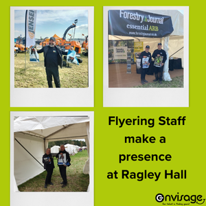 Flyering Staff make a presence at Ragley Hall