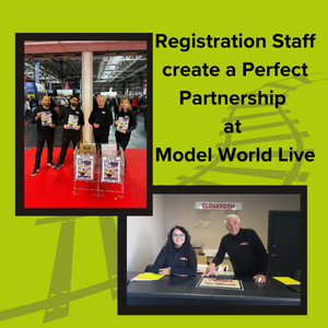 Registration Staff at Model World Live